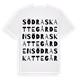 Södra Skattegården ordlek t-shirt