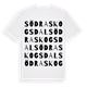 Södra skogsdal ordlek t-shirt
