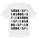 Södra Spabo ordlek t-shirt
