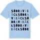 Blue Soul t-shirt med Södra Vibäck ordlek t-shirt