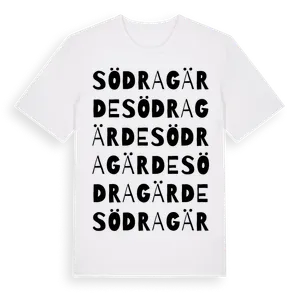 Södragärde ordlek t-shirt – ekologisk bomull t-shirt från Pinshirt