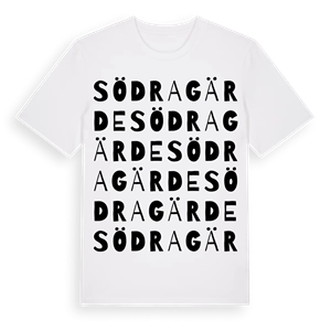 Södragärde ordlek t-shirt – ekologisk bomull t-shirt från Pinshirt