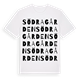 Södragården ordlek t-shirt