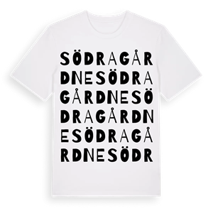 Södragårdne ordlek t-shirt – ekologisk bomull t-shirt från Pinshirt
