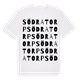 Södratorp ordlek t-shirt