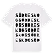 Södreskog ordlek t-shirt