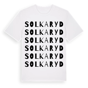 Solkaryd ordlek t-shirt – ekologisk bomull t-shirt från Pinshirt
