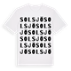 Solsjö ordlek t-shirt