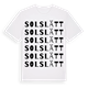 Solslätt ordlek t-shirt