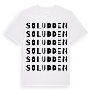 Soludden ordlek t-shirt – ekologisk bomull t-shirt från Pinshirt