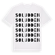 Soludden ordlek t-shirt