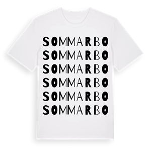 Sommarbo ordlek t-shirt – ekologisk bomull t-shirt från Pinshirt