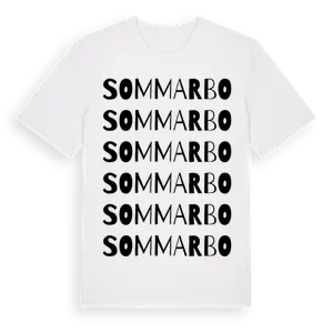 Sommarbo ordlek t-shirt – ekologisk bomull t-shirt från Pinshirt