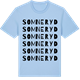 Blue Soul t-shirt med Somneryd ordlek t-shirt