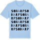 Blue Soul t-shirt med Sonarp ordlek t-shirt