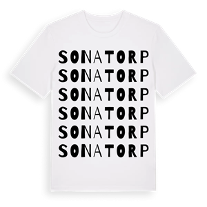 Sonatorp ordlek t-shirt – ekologisk bomull t-shirt från Pinshirt