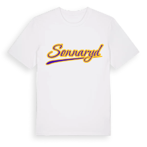 Sonnaryd baseball t-shirt – ekologisk bomull t-shirt från Pinshirt