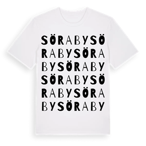Söraby ordlek t-shirt – ekologisk bomull t-shirt från Pinshirt