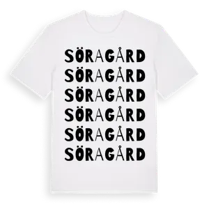 Söragård ordlek t-shirt – ekologisk bomull t-shirt från Pinshirt