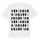 Söräng ordlek t-shirt