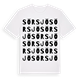 Sörsjö ordlek t-shirt