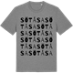 Mid Heather Gray t-shirt med Sötåsa ordlek t-shirt