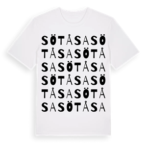 Sötåsa ordlek t-shirt – ekologisk bomull t-shirt från Pinshirt