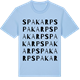 Blue Soul t-shirt med Spakarp ordlek t-shirt