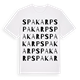 Spakarp ordlek t-shirt