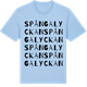 Blue Soul t-shirt med Spångalyckan ordlek t-shirt
