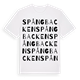 Spångbacken ordlek t-shirt