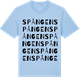 Blue Soul t-shirt med Spången ordlek t-shirt