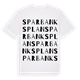 Sparbanksplan ordlek t-shirt