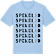 Blue Soul t-shirt med Spekelid ordlek t-shirt