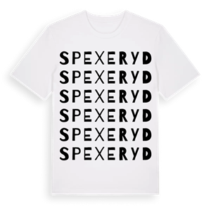 Spexeryd ordlek t-shirt – ekologisk bomull t-shirt från Pinshirt