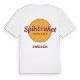 Spikbruket cirkel t-shirt