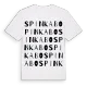 Spinkabo ordlek t-shirt