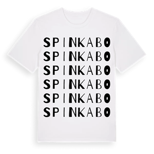 Spinkabo ordlek t-shirt – ekologisk bomull t-shirt från Pinshirt