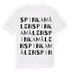 Spinkamålen ordlek t-shirt