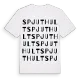 Spjuthult ordlek t-shirt