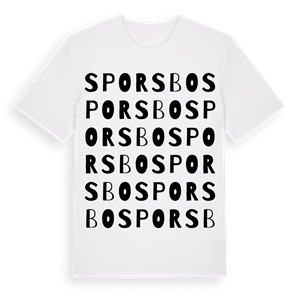 Sporsbo ordlek t-shirt – ekologisk bomull t-shirt från Pinshirt