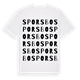 Sporsbo ordlek t-shirt