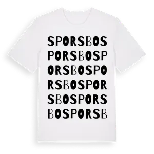 Sporsbo ordlek t-shirt – ekologisk bomull t-shirt från Pinshirt