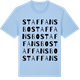 Blue Soul t-shirt med Staffansbo ordlek t-shirt