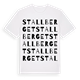 Stallberget ordlek t-shirt