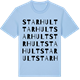 Blue Soul t-shirt med Starhult ordlek t-shirt