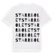 Starrbolet ordlek t-shirt