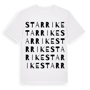 Starrike ordlek t-shirt – ekologisk bomull t-shirt från Pinshirt
