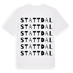 Stattdal ordlek t-shirt – ekologisk bomull t-shirt från Pinshirt