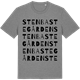 Mid Heather Gray t-shirt med Stenbastegården ordlek t-shirt